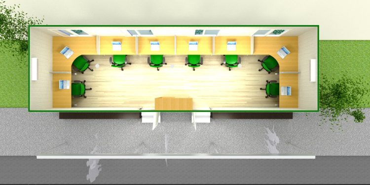 4 contoh Layout Office Container untuk berbagai kebutuhan 9 4 contoh Layout Office Container