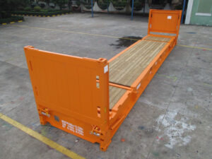 Jasa Kirim Alat Berat: Cek 2 Jenis Kontainer Ini! 2 Flat Rack Container, Flat Rack Containers