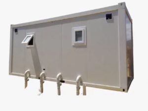 5 Guna Flatpack Kontainer di Mandalika 2 flatpack container toilet