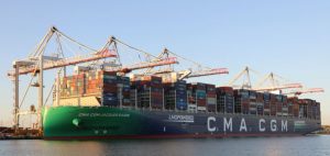 Intip Penampakan 7 Kapal Kontainer Raksasa 5 kapal kontainer CMA CGM Jaques Saade