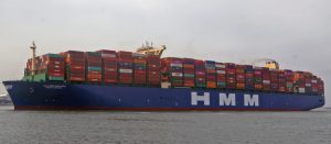 Intip Penampakan 7 Kapal Kontainer Raksasa 2 kapal kontainer HMM Algeciras