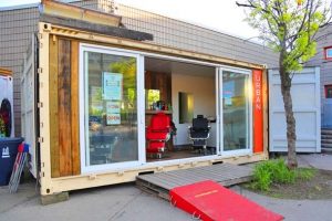 6 Ide Desain Office Containers Untuk Membangun Bisnis 8 salon container