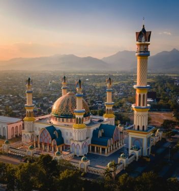 islamic center lombok, lombok, NTB, wisata di lombok