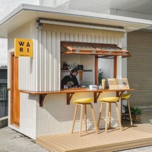 Mini Container Cafe : Tips Bisnis Kedai Kopi dengan Harga Terjangkau 3 container mini cafe, mini container cafe, harga box container cafe