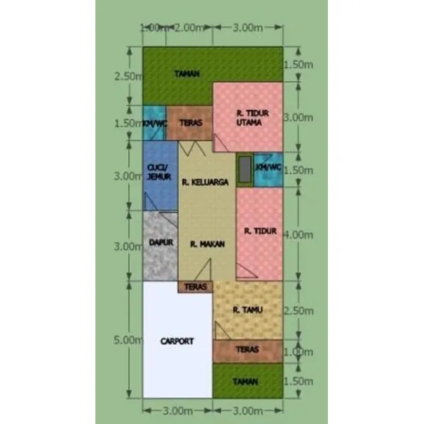 Desain Rumah Minimalis 1 Lantai yang Modern dan Inspiratif 5 Desain Rumah Tanah 90 1 Lantai