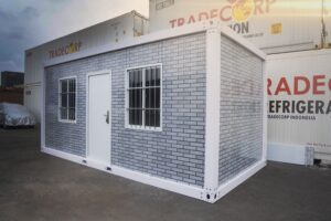 Kantor Porta Cabin / Portacamps untuk Site Office Praktis 2 ModBox