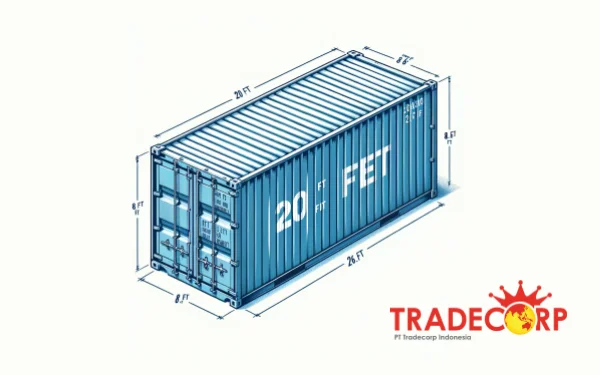 Ukuran Container 40 Feet dan 10, 20, 30, 45, 48ft dalam Meter 1 Ukuran Container