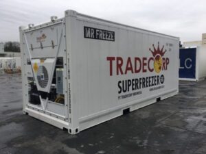 Jenis Container Reefer, Ukuran, Manfaat, dan Fungsinya 6 20 feet super freezer refrigerated container