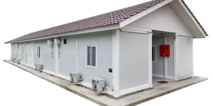 Fast-Built Semi Permanent House Made of GRC 2 Rumah GRC Tahan Berapa Lama