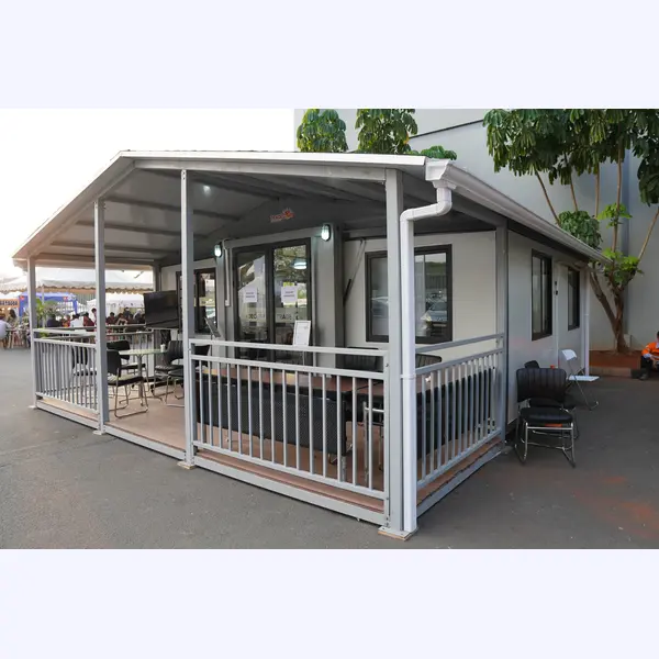 Rumah Sandwich Panel: Jenis Material Dinding EPS & Rockwool 2 Rumah dari Kontainer
