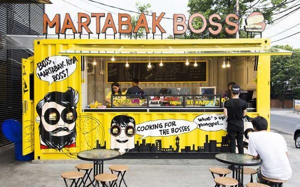 10 Ide Model Booth Container Jadi Cafe Desain Unik & Praktis