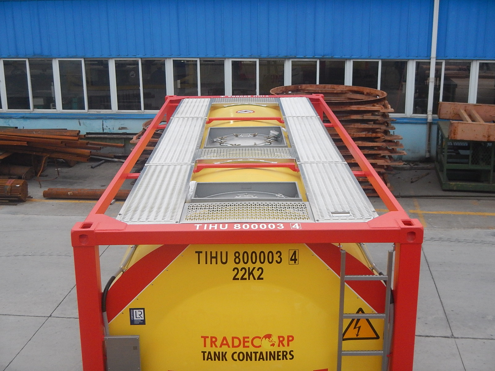 ISO Tank 20 Feet: Tipe Kontainer, Jenis Muatan, Spesifikasi 3 20Ft ISO Tank Container T11