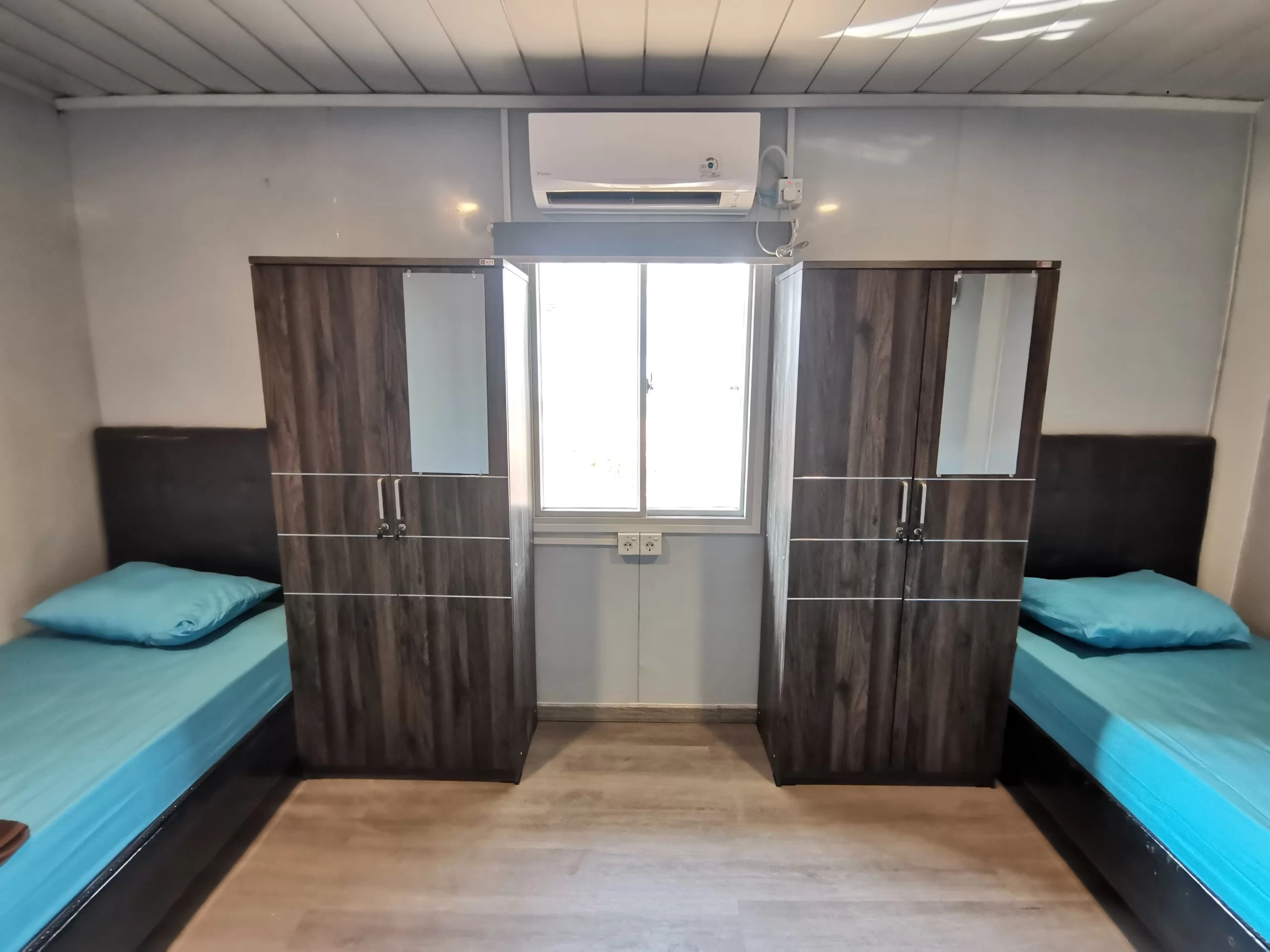 Desain Kamar Kontainer pada Bangunan Prefabrikasi Modular 5 Desain Kamar Kontainer Interior Bangunan Prefab