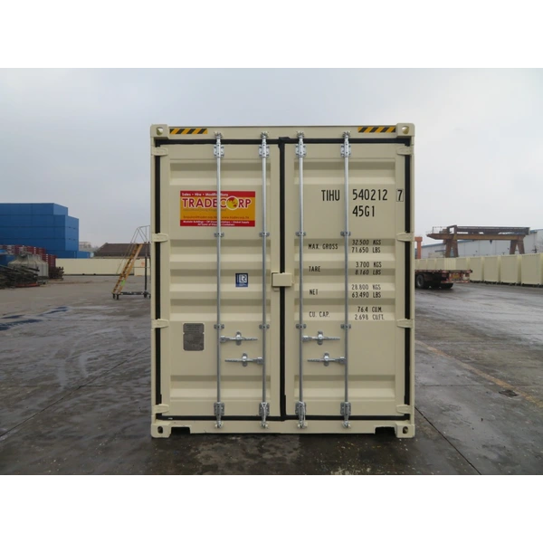 Peti Kemas Kontainer, Apa Saja Jenis-Jenis dan Fungsinya? 3 Pintu kontainer general purpose atau dry container 40 feet high cube