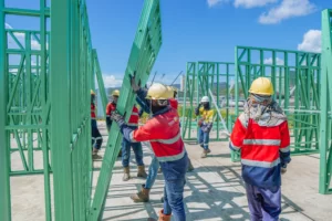 Jasa Kontraktor Pabrik Material Baja Berkualitas 3 Pekerjaan Konstruksi Baja