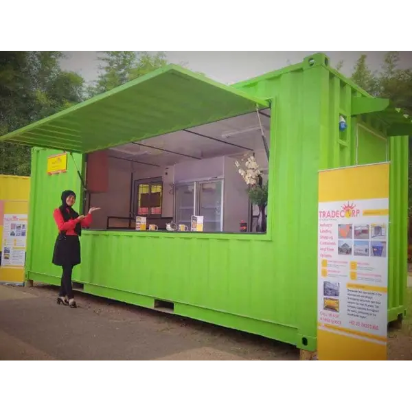 Container Cafe Interior, Seperti Apa Modelnya? 8 Container Cafe 20 Feet 1