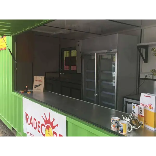 Container Cafe Interior, Seperti Apa Modelnya? 9 Container Cafe 20 Feet 2
