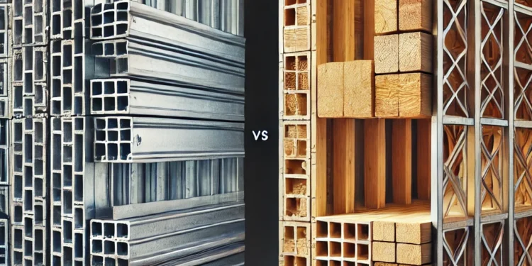 Metal Studs vs Wood Studs: Which is Better? 2 Metal Studs vs Wood Studs: Mana yang Lebih Baik?