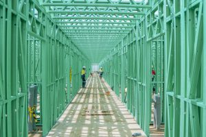 9 Jenis Panel Dinding Rumah dan Fungsinya 3 panel dinding rumah LGS, konstruksi LGS, light gauge steel