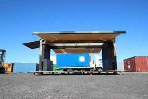 Ruang Pusat Media Dari Kontainer, Solusi Portable! 8 media center container, data center container, media container
