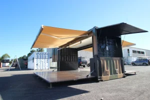 Ruang Pusat Media Dari Kontainer, Solusi Portable! 5 media center container, data center container, media container