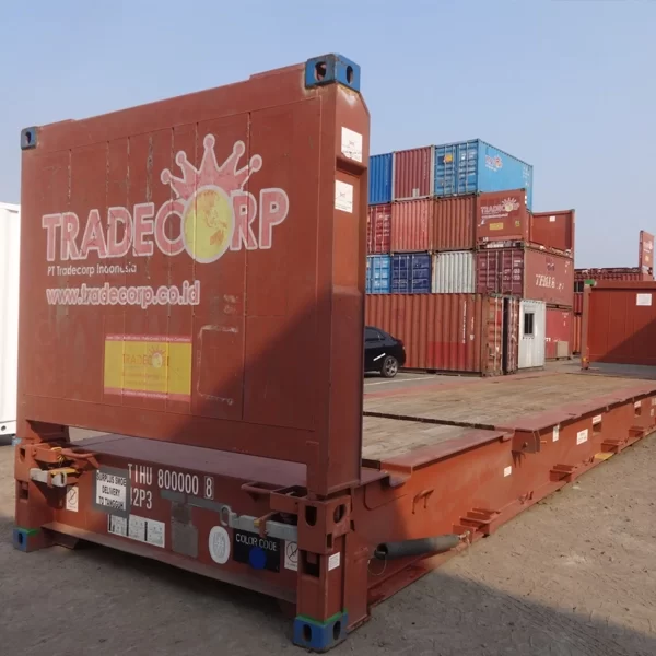 Flat Rack Container 40 Feet: Dimensi Ukuran dan Spesifikasi 3 Flat Rack 40 Feet 6