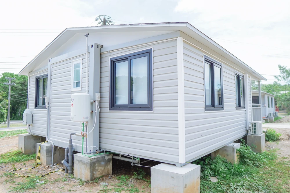 Mountain House Design with a Prefabricated Modular Concept 4 Harga Prefab House Modular House ModHouse 3