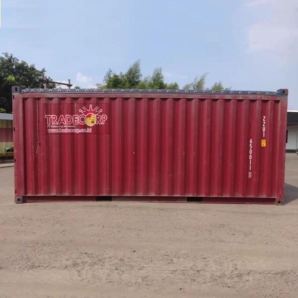 Ukuran Open Top Container: 20 Feet dan 40 Feet 4 Open Top 20 Feet 4