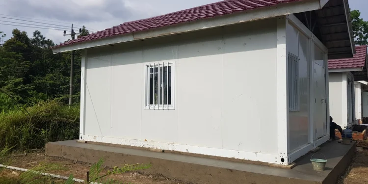 Gudang Proyek dari Kontainer Modifikasi dan Bangunan Modular 9 Gudang Proyek dari Bangunan Modular 5
