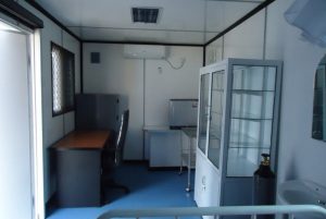 Jual Apotek Portabel Kontainer, Instalasi Cepat dan Unik! 5 clinic container, klinik kontainer, Apotek portabel kontainer, kontainer medis, medical container