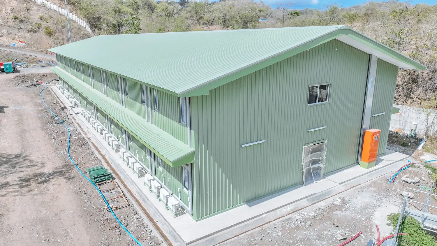 Camp Proyek di Site Mining: Modular dan Light Gauge Steel 11 8 Keunggulan Konstruksi Rumah Baja LGS di Lokasi Proyek 1