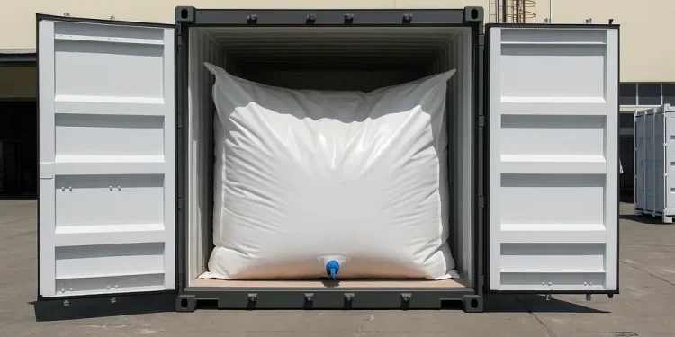 Bongkar Muat CPO Pakai Container Flexibag, Cek Keuntungannya 9 Container Flexibag