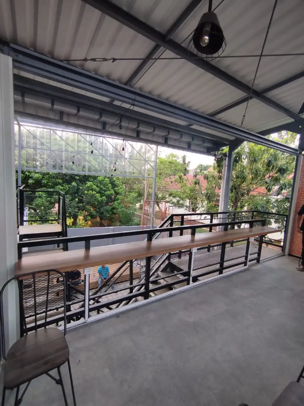 Desain Cafe Rangka Baja dengan Konsep Prefabrikasi Modular 8 Desain Cafe Rangka Baja dengan Konsep Prefabrikasi Modular 6