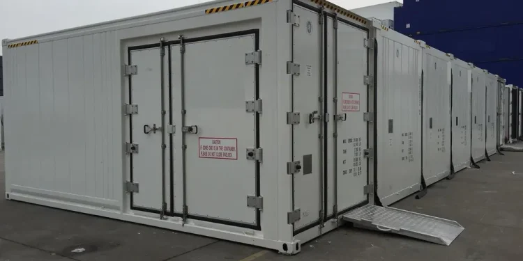 Gudang Freezer dari Kontainer Reefer untuk Penyimpanan Beku 2 Gudang Freezer dari Kontainer Reefer