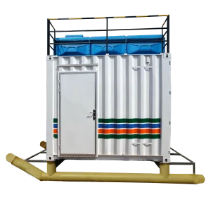 Jual & Modifikasi Container WC, Solusi Portable Hemat 2 toilet container 10 feet