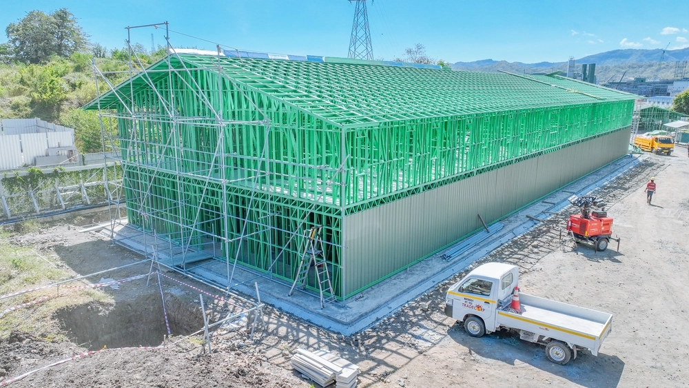 Camp Proyek di Site Mining: Modular dan Light Gauge Steel 9 Jual Rangka Baja LGS 1