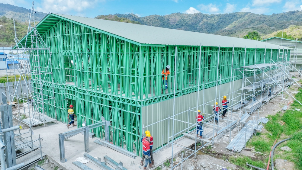 Mining Site Dormitory: Modular, Container, & RapidFrame Steel 11 Jual Rangka Baja LGS 2