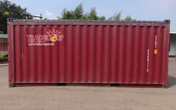 Jual Container 20 Feet Open Top / Kontainer Atap Terbuka 1 Jual Container 20 Feet Open Top Kontainer Atap Terbuka