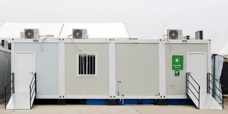 Laboratorium Tambang Prefab Modular, Cek Model & Harganya 1 Laboratorium Tambang Bangunan Modular 1