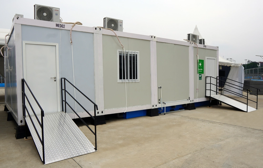 Laboratorium Tambang Prefab Modular, Cek Model & Harganya 5 Laboratorium Tambang Bangunan Modular 4