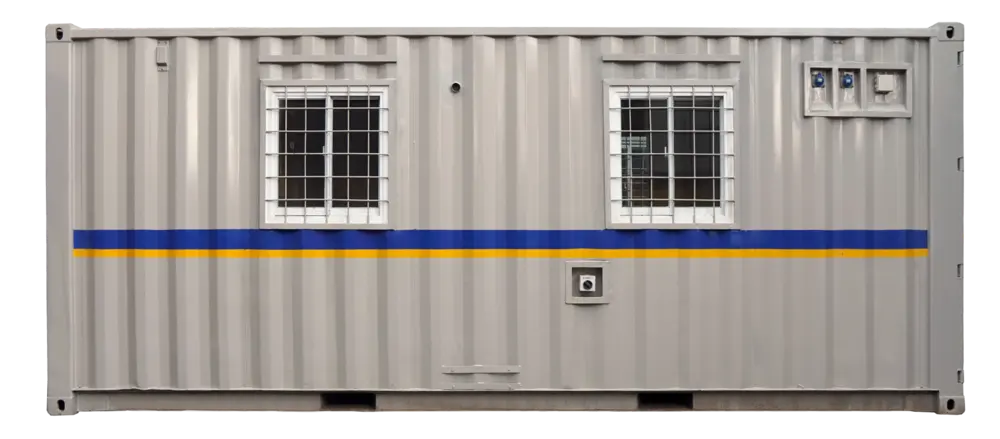 Office Container Surabaya: Modifikasi Ukuran 20ft & 40ft 2 Container Office 20ft 5