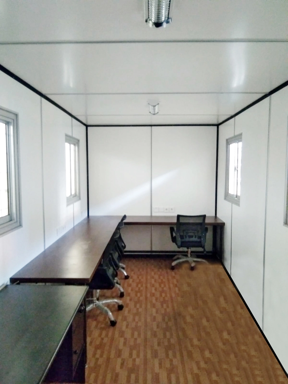 Mobile Site Office Built from Containers & Modular Construction 5 Container Office 20ft 9