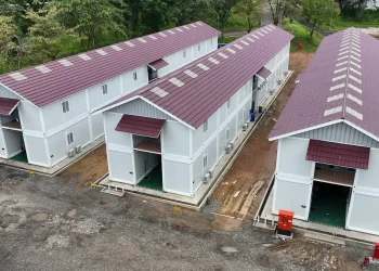 Donga Bangunan Modular Mess Karyawan