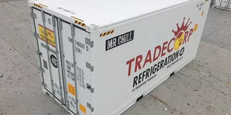 Sewa Kontainer Ekspor 20 Feet Jenis Refrigerated