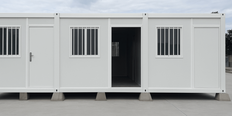 Folding Container: Bangunan Modular Lipat Mudah Dipindahkan 1 Folding Container Bangunan Modular Lipat Mudah Dipindahkan