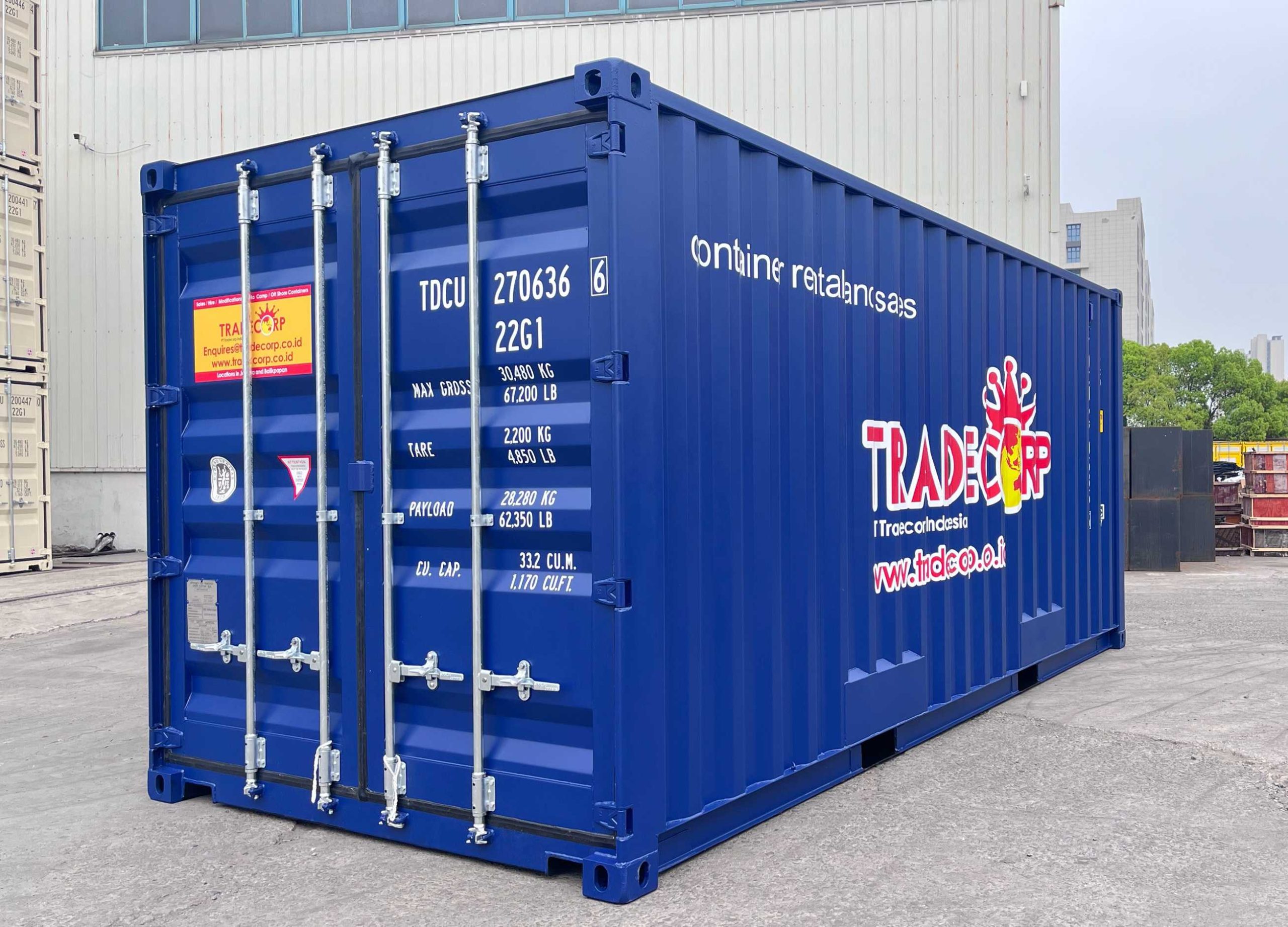 Freight Container: Dimensi Ukuran, Jenis, Peristilahan 2 dry container, dc 20 ft, dry container 20 feet
