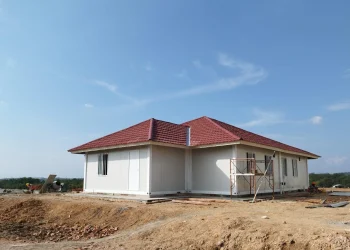 Bangunan Dapur Makan Bergizi Gratis dari Modular 1