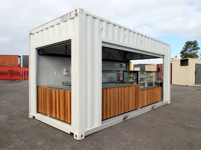 Instagrammable Outdoor Cafe Design Using Modified Containers 7 Coffee Shop Container 20ft 1