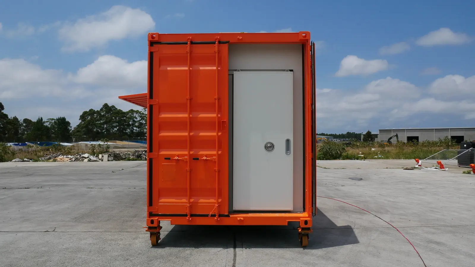Instagrammable Outdoor Cafe Design Using Modified Containers 31 Container Bar With Cool Room 4