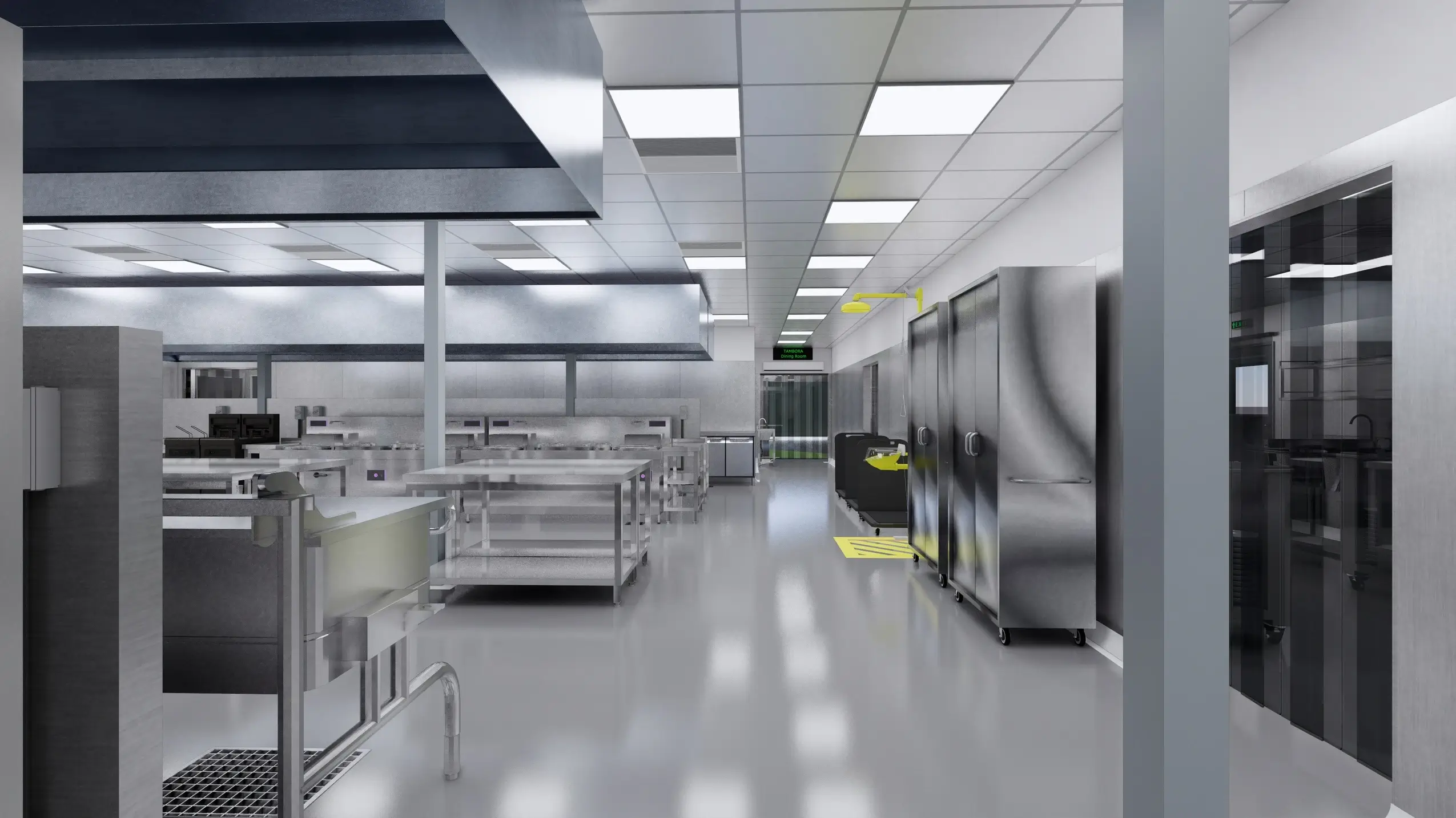 Bangun Dapur Umum Konstruksi Rangka Baja, Cocok untuk MBG? 10 Layout Dapur Catering Rangka Baja RapidFrame 8
